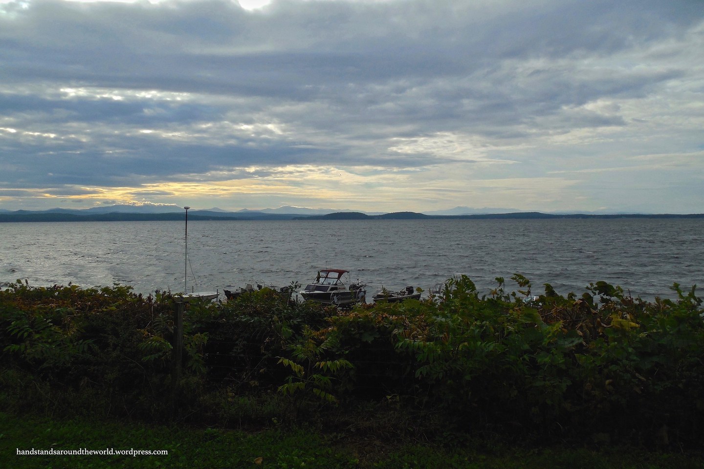 Fossils + camping on the shores of Lake Champlain – Grand Isle, Vermont