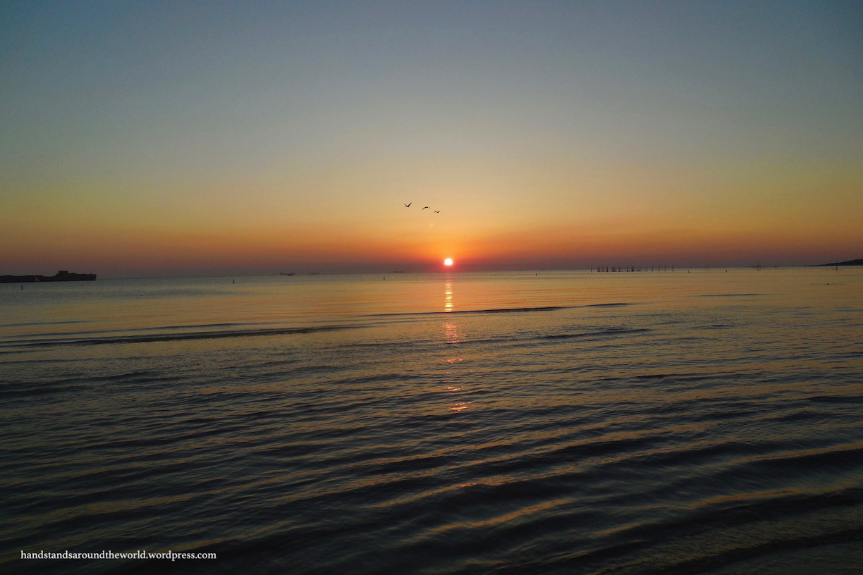 Sunset over the Chesapeake Bay – Kiptopeke State Park, Virginia