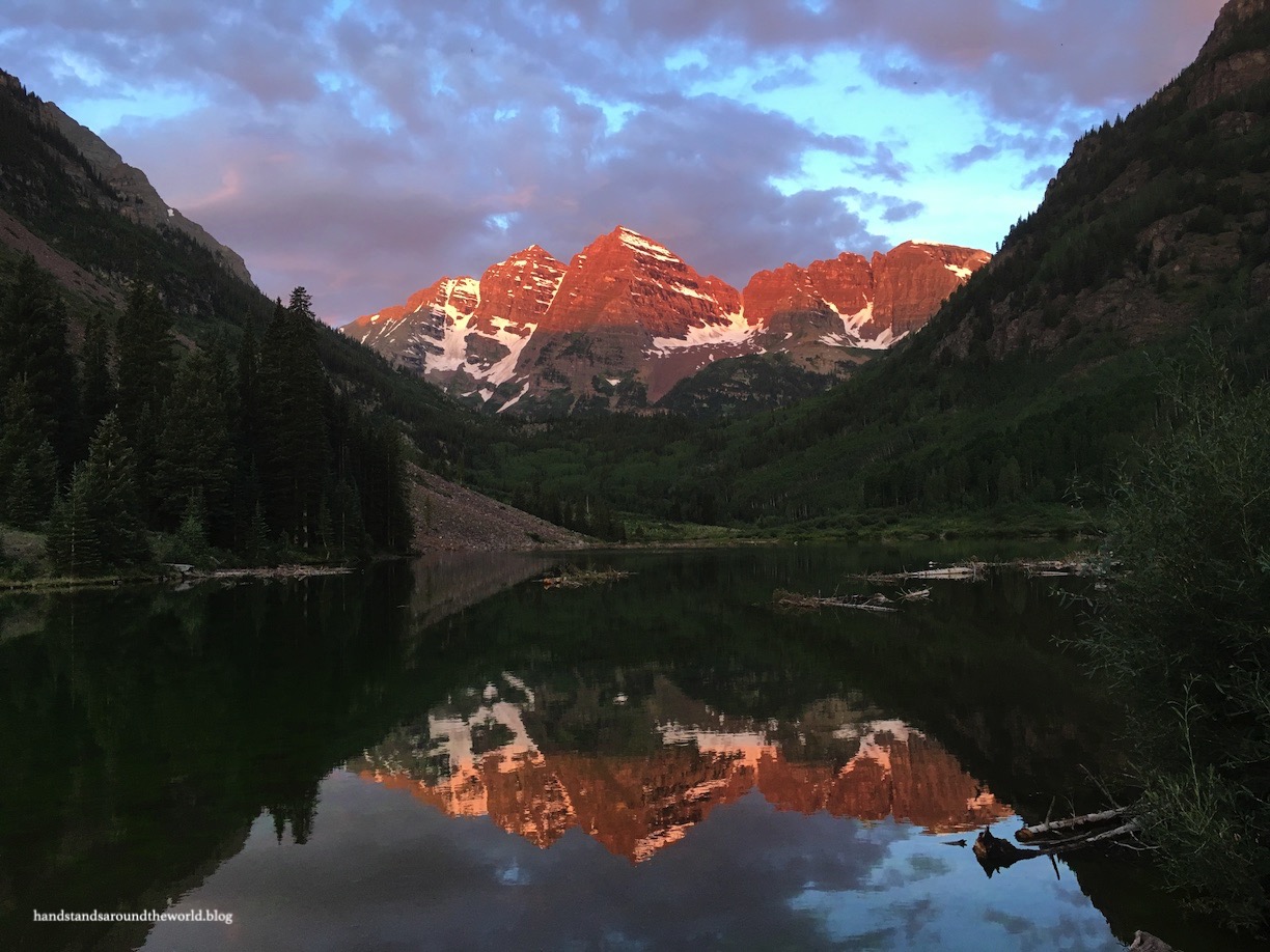 Colorado Bucket List: Sunrise at the Maroon Bells