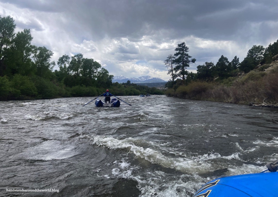 Rafting the Arkansas River through Browns Canyon National Monument