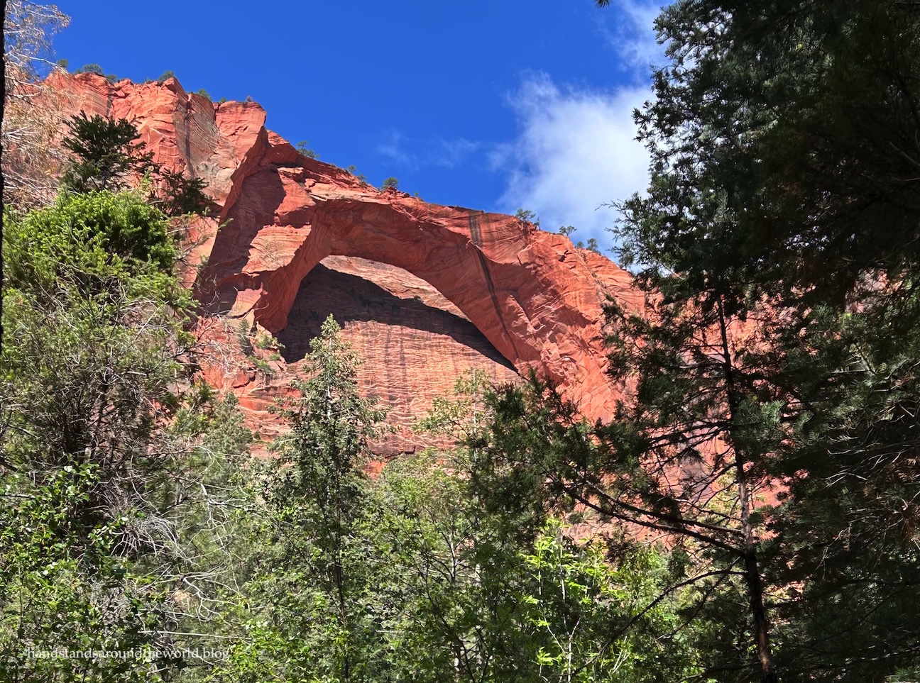 Hiking to Kolob Arch – Zion National Park, Utah